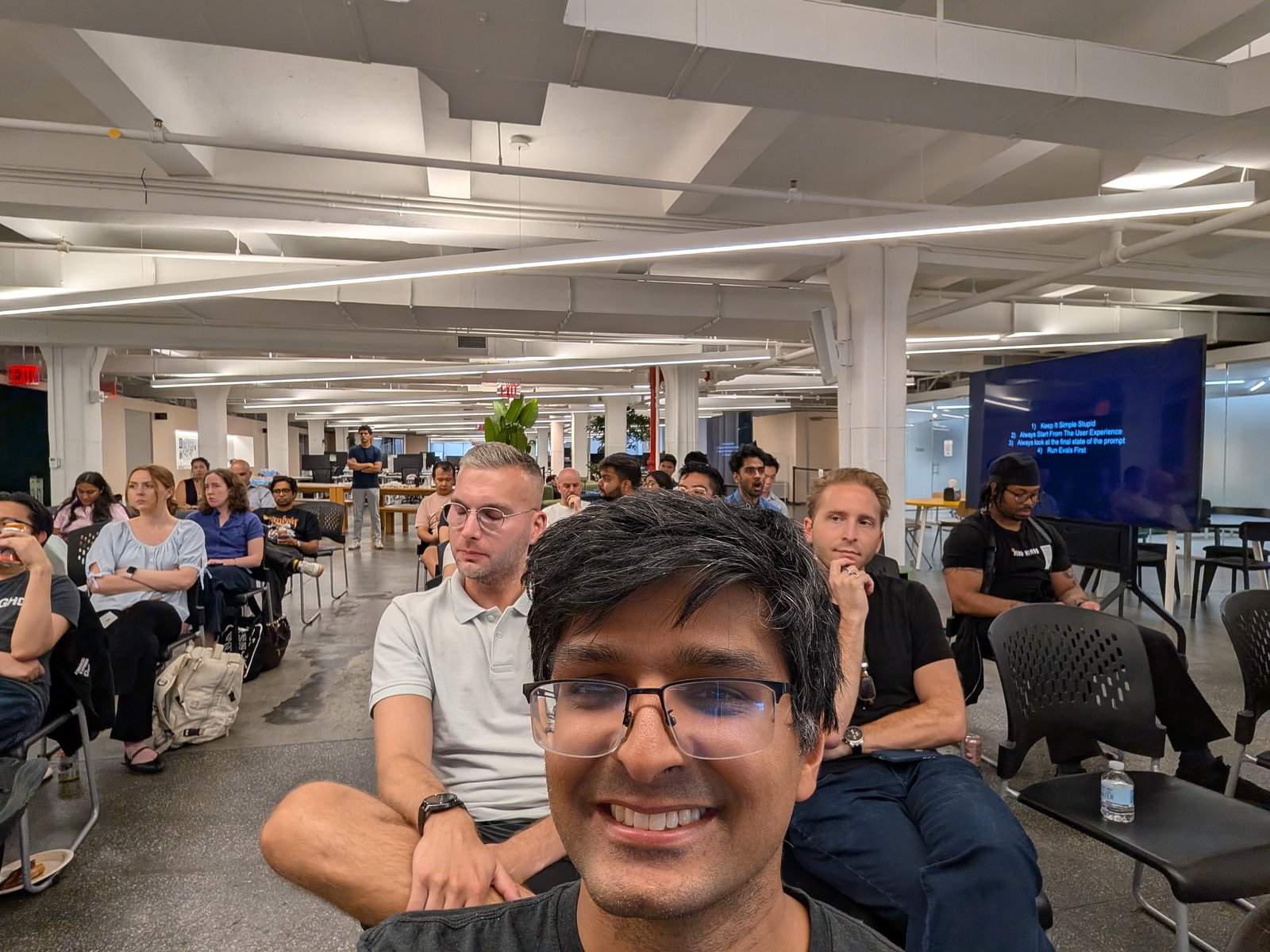 Selfie with the crowd